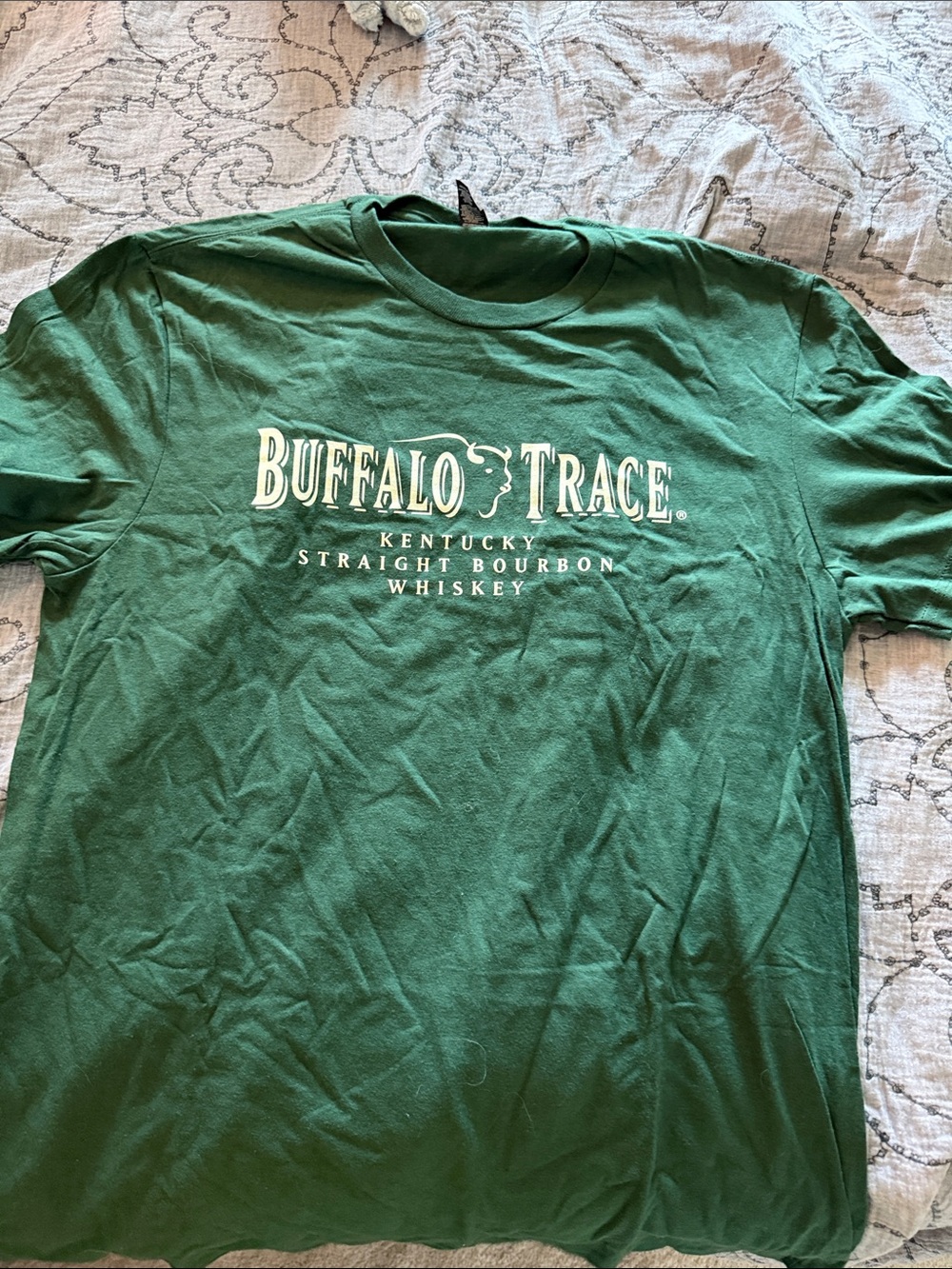 Buffalo Trace Green Short Sleeve Logo Tee